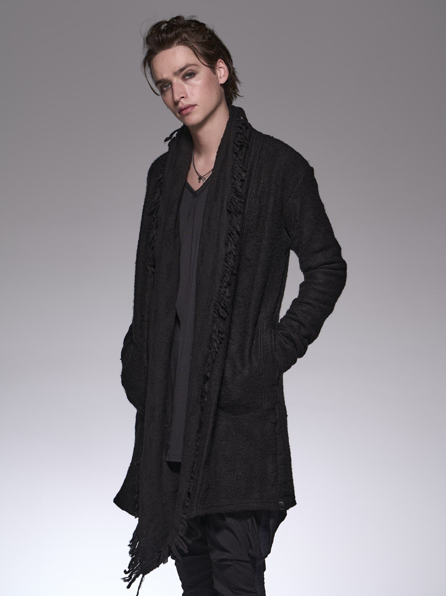 kiryuyrik - HoodMuffler / フードマフラーポケット付き単品