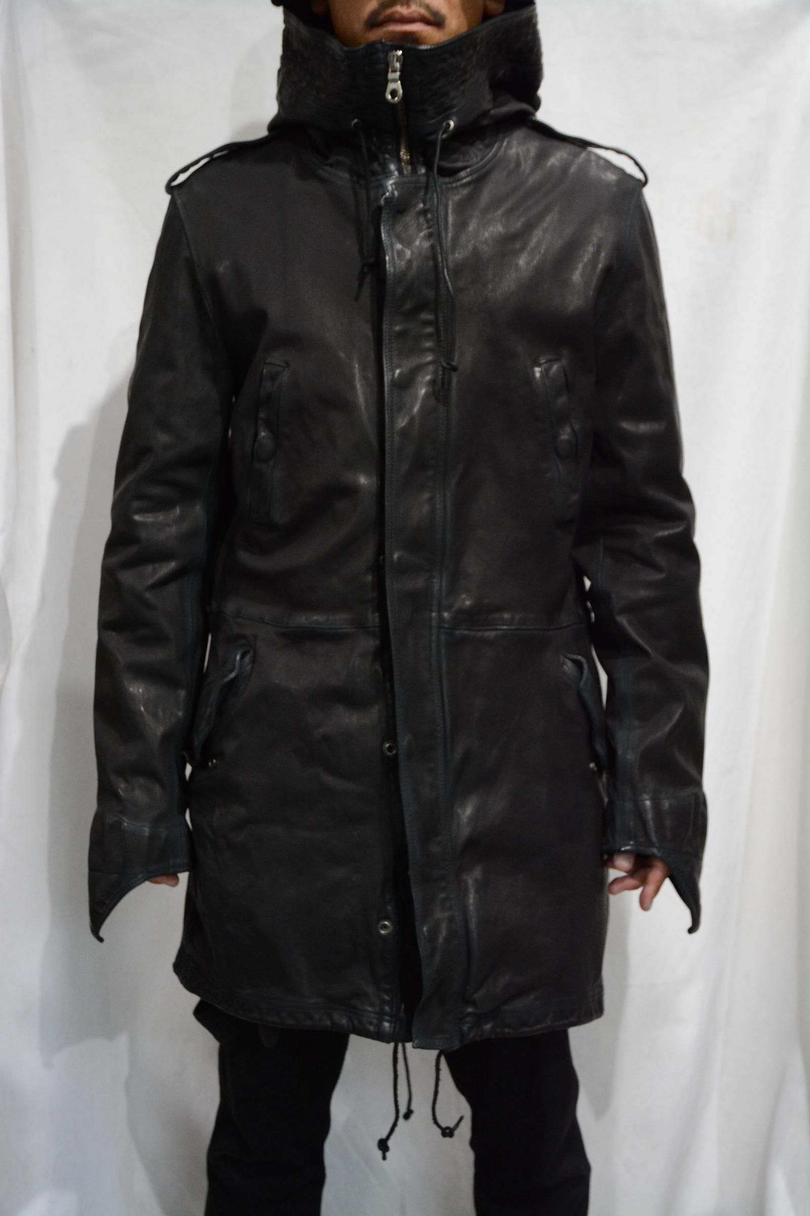 ISAMU KATAYAMA BACKLASH - ゴートタンニン 製品染め モッズコート