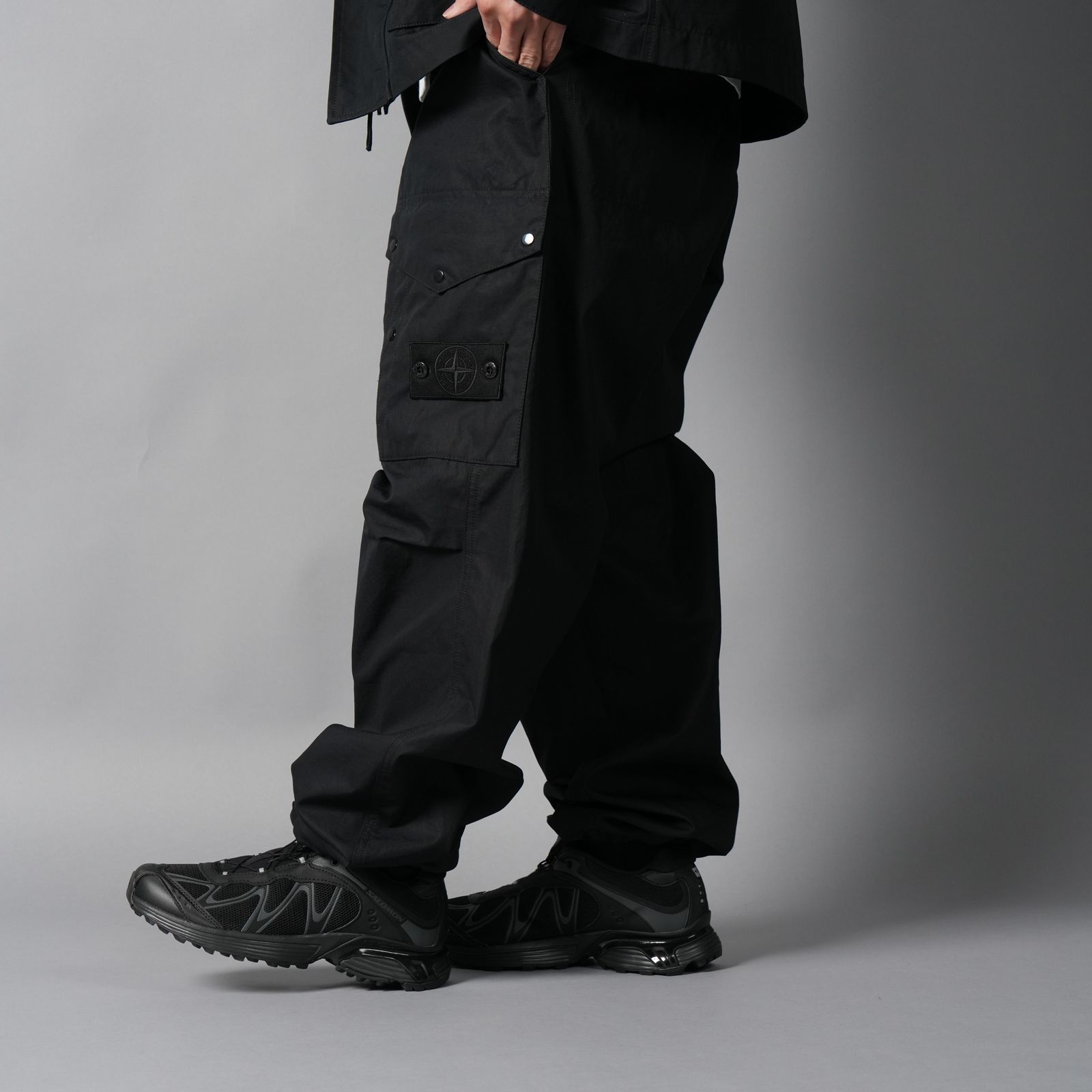 STONE ISLAND - 3100017 / ALL-WEATHER COTTON CANVAS_S.I. GHOST