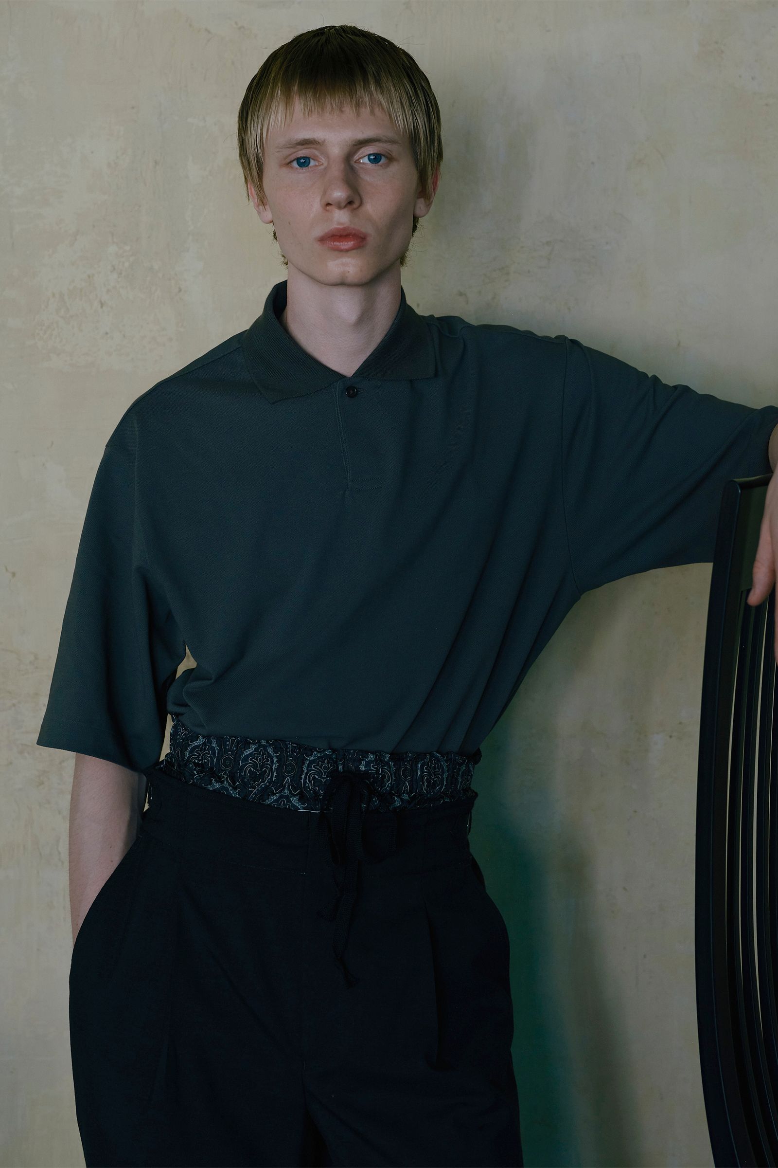 marka - 2/72 WASHER WOOL TROPICAL DANISH ARMY TROUSERS