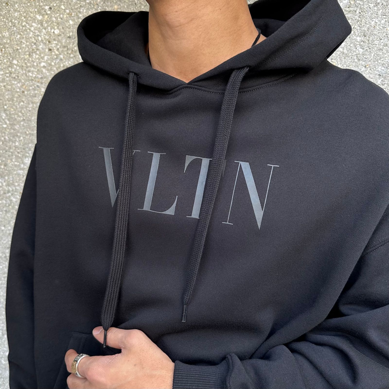 VALENTINO - VLTN print sweat hoodie / パーカー / スウェット / ロゴ