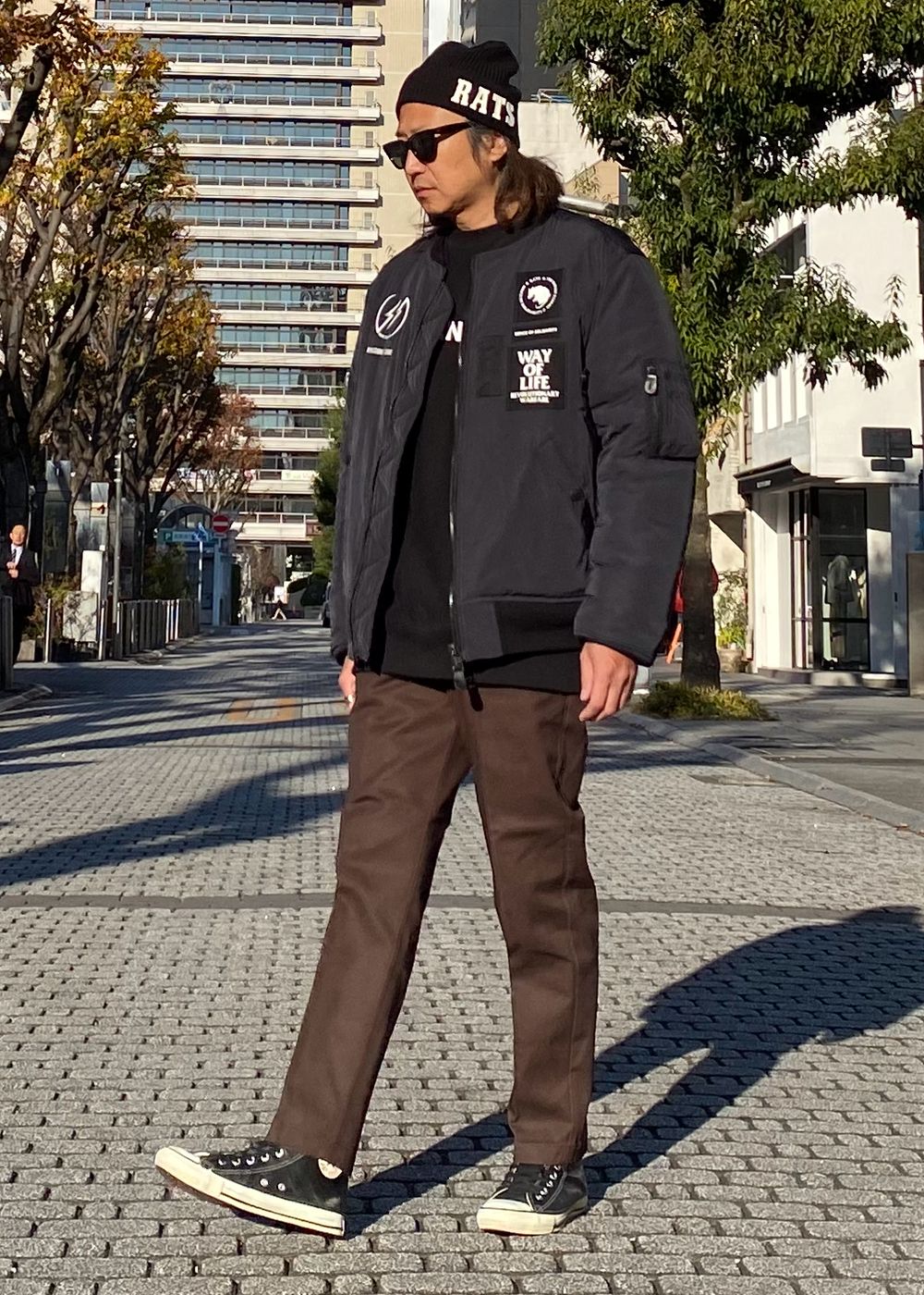 RATS - MA-1 (BLACK) / MA-1 フライトジャケット | LOOPHOLE