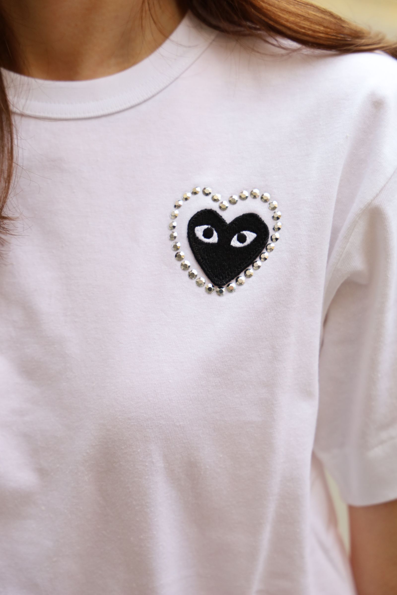 PLAY COMME des GARCONS 新作METALSTON HEART Tシャツ style.2024.12.6