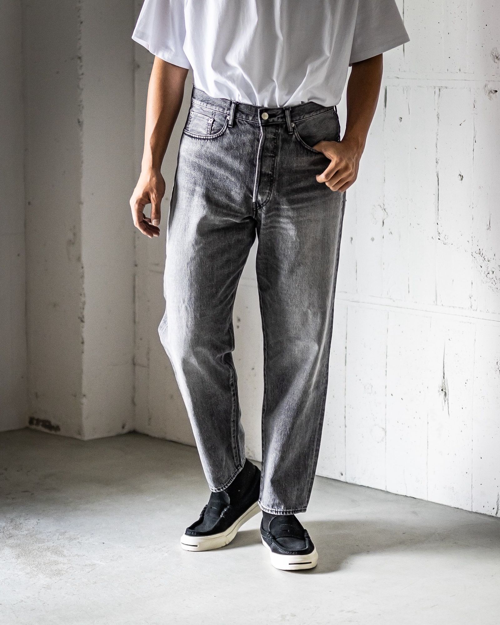 Graphpaper - グラフペーパー Selvage Denim Five Pocket Tapered