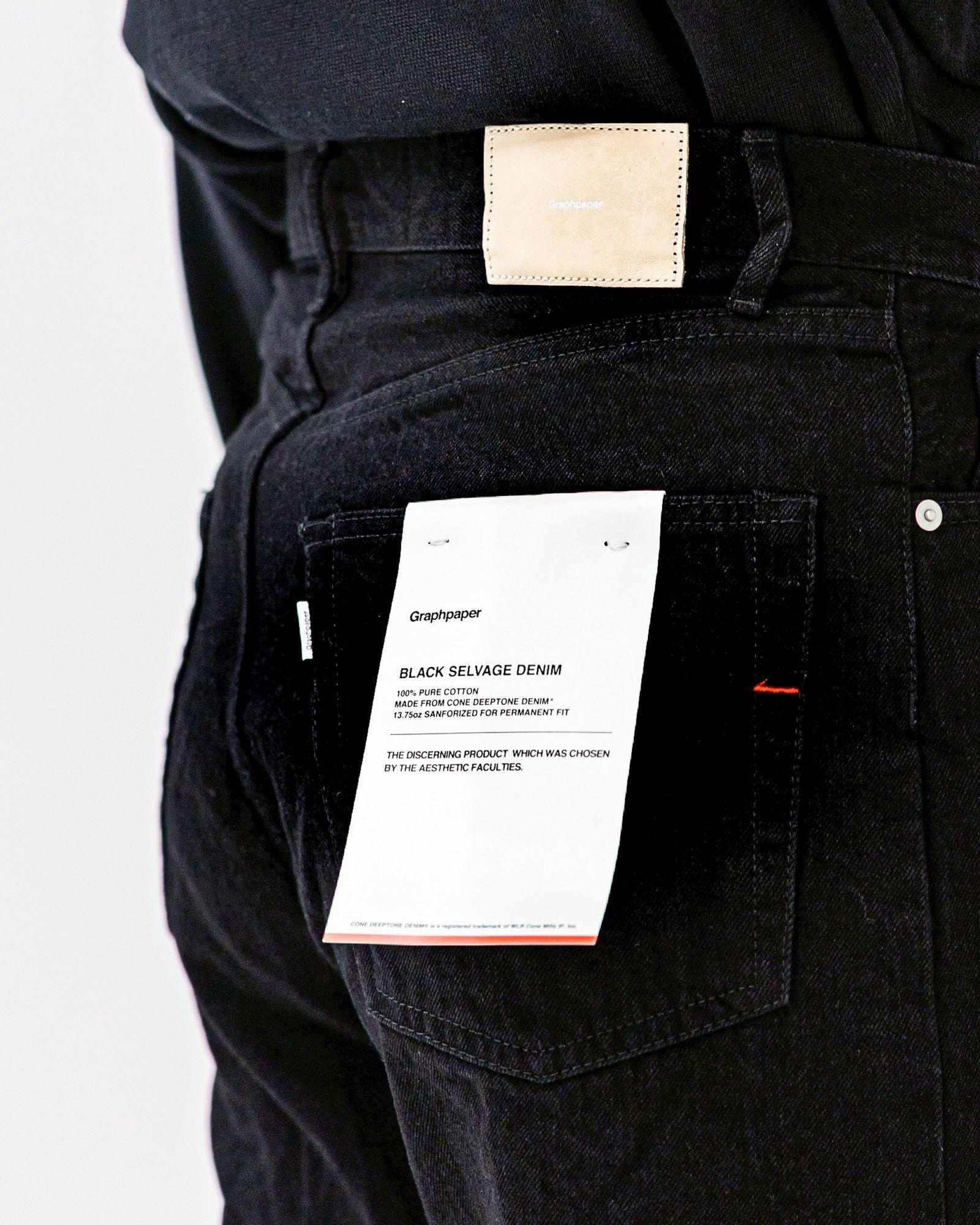 Graphpaper - グラフペーパー Selvage Denim Five Pocket wide
