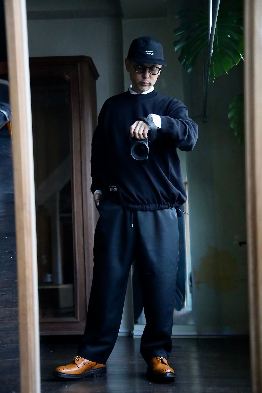 COMME des GARÇONS HOMME PLUS ロンTドットボーダー COMME des