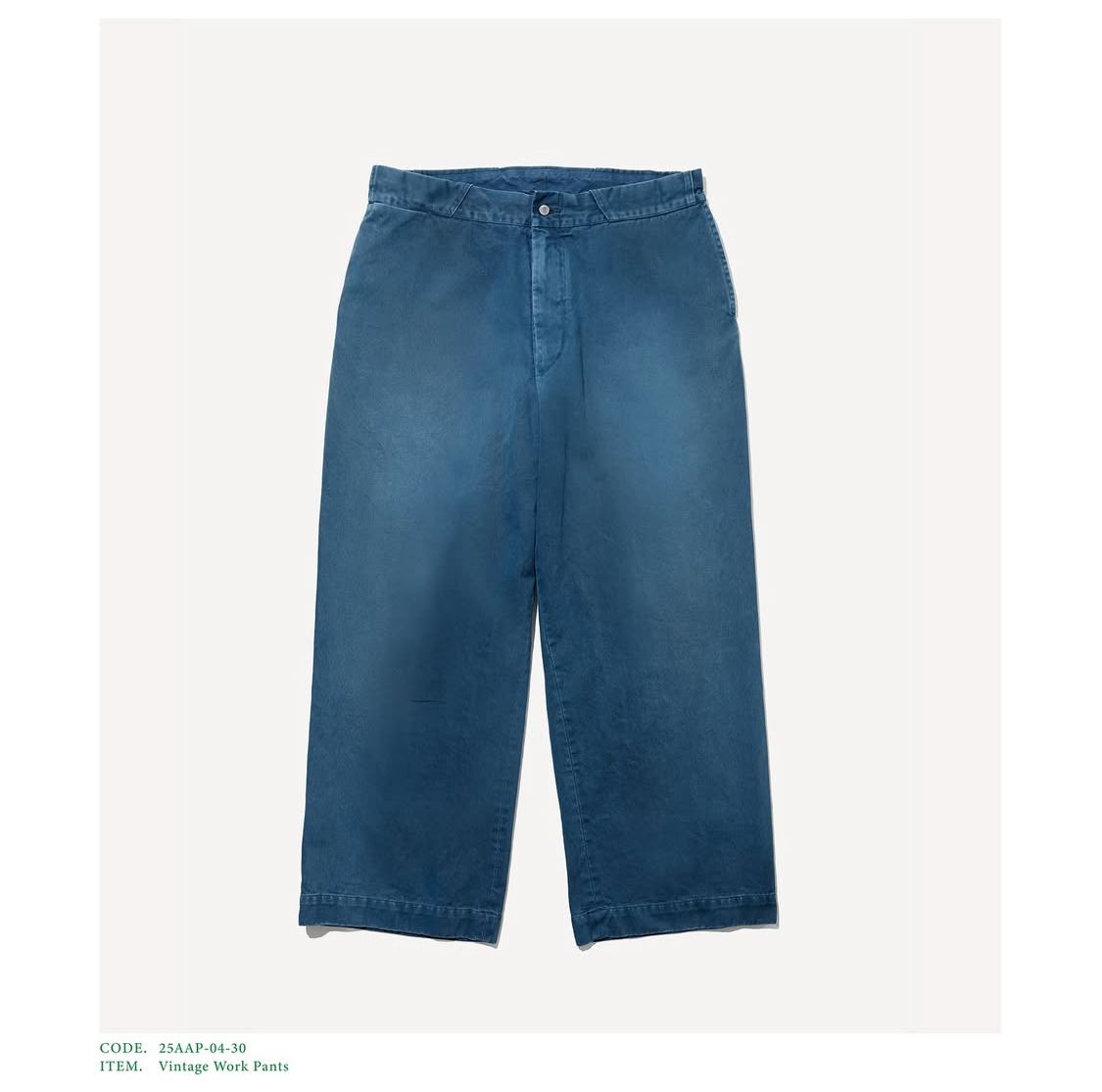 A.PRESSE - アプレッセ2025 STYLE2 Vintage Work Pants(25A AP-04-30