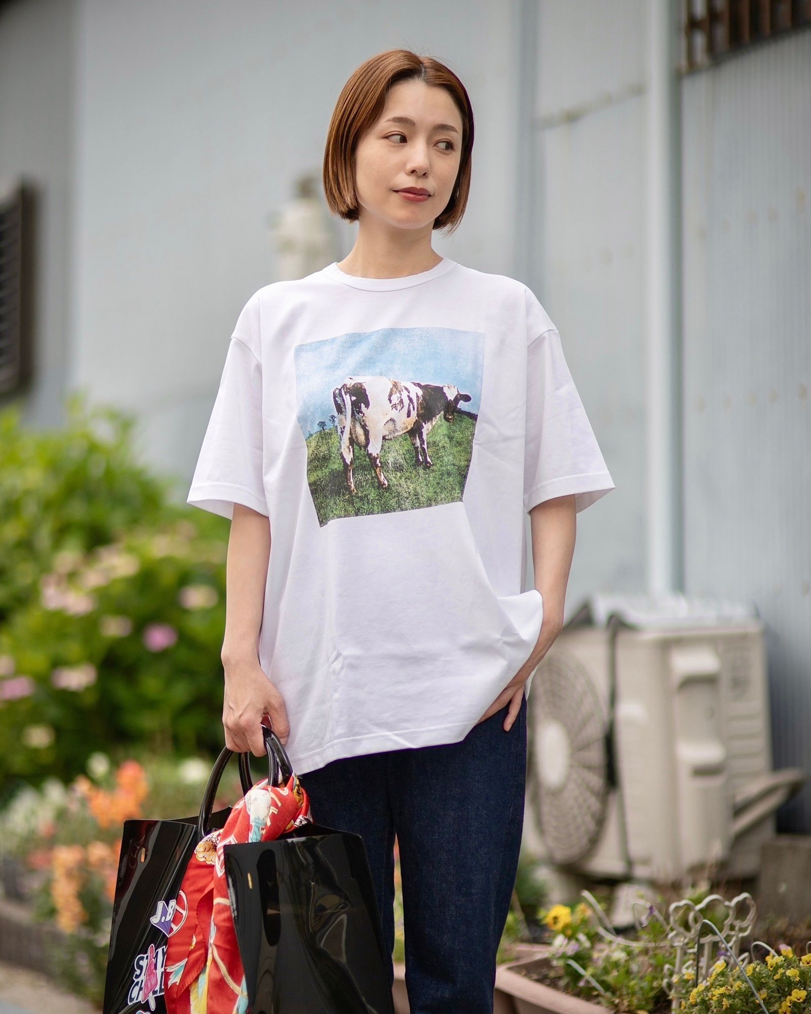 JUNYA WATANABE MAN Pink FloydプリントTシャツ style.2024.06.10