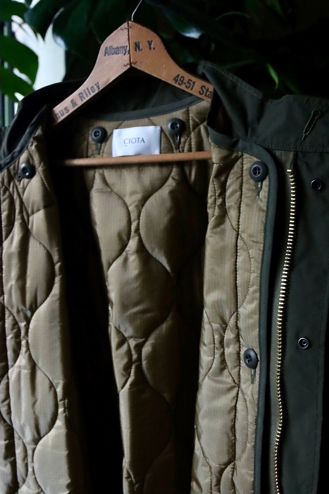 CIOTA - シオタ22AW M-65フィールドパーカー(BZLM-110M)OLIVE | MARK