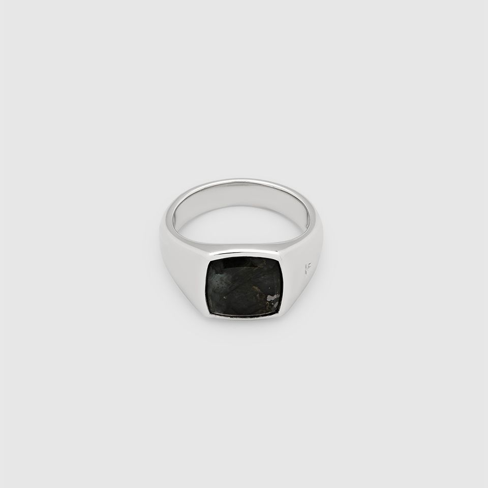 TOMWOOD - Kay Ring Polished Onyx / シグネットリング (オニキス