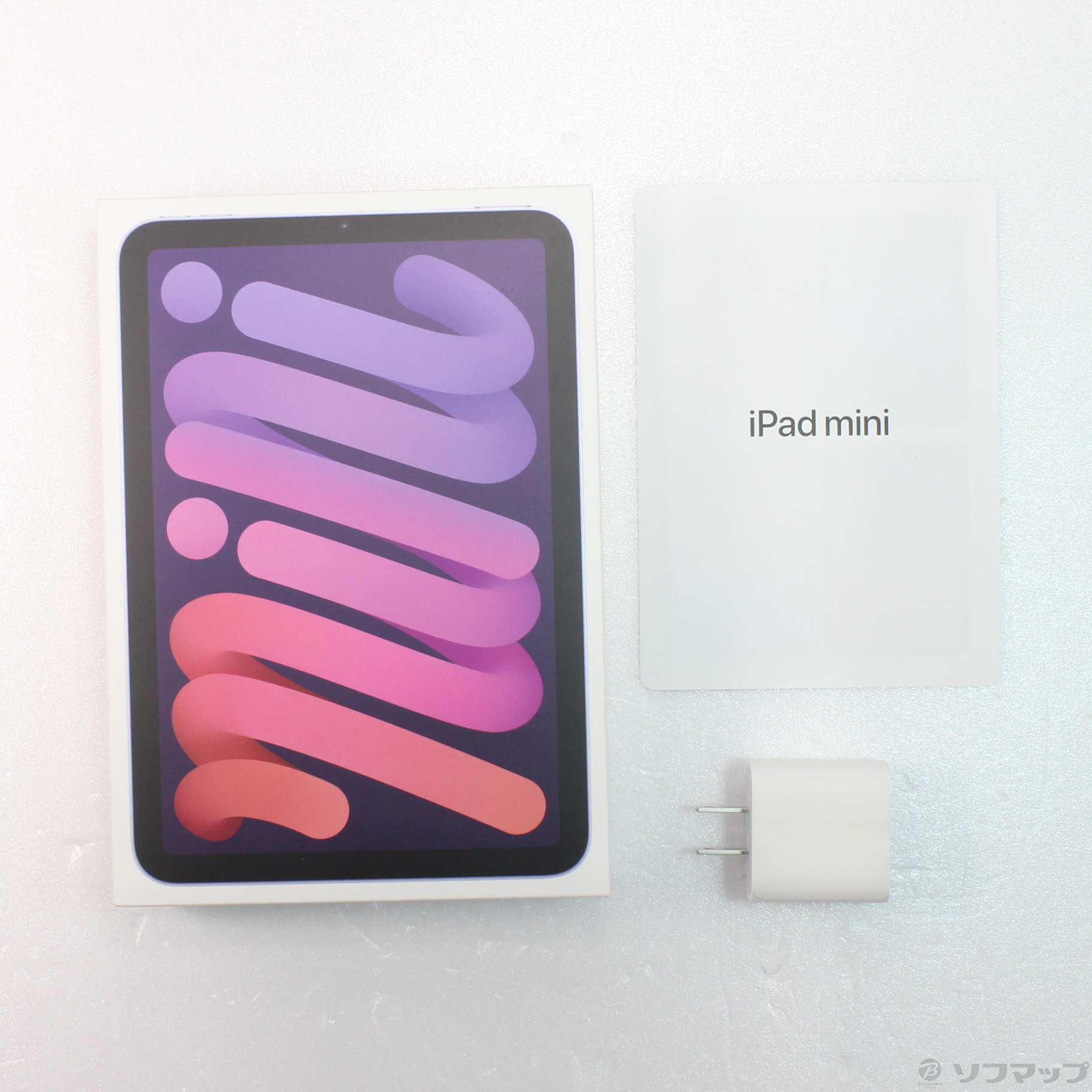 中古】iPad mini 第6世代 256GB パープル MK7X3J／A Wi-Fi