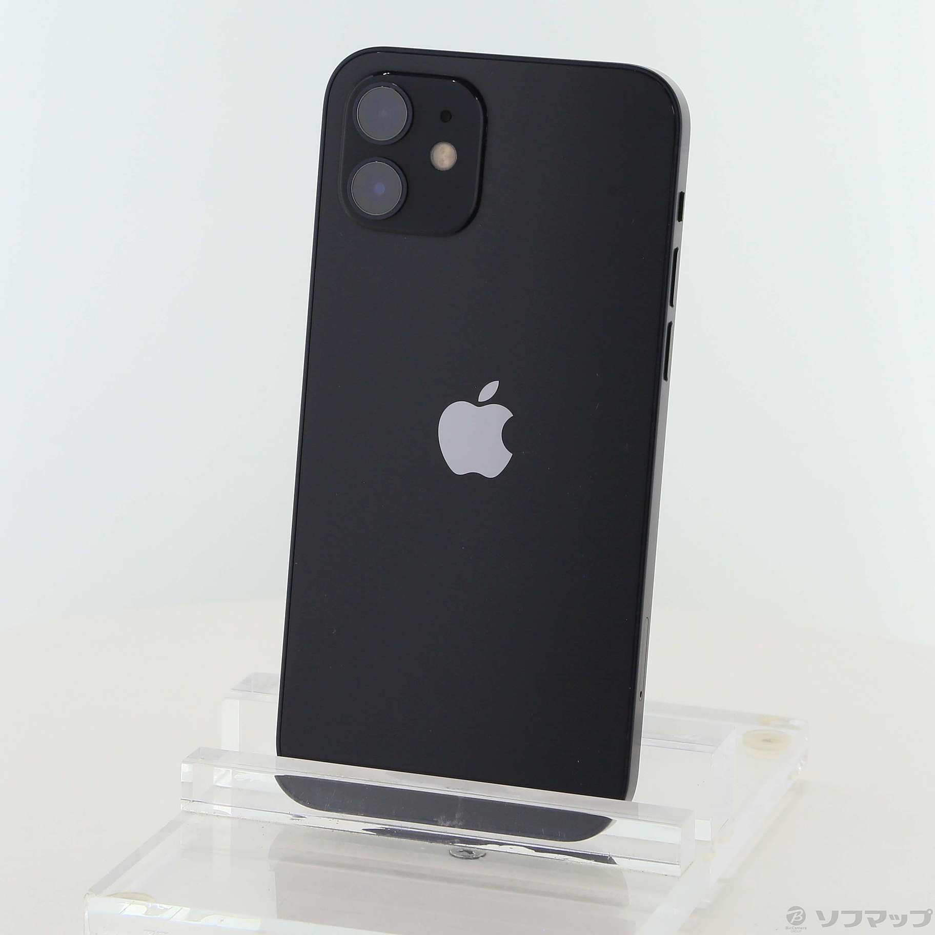中古】iPhone12 64GB ブラック MGHN3J／A SIMフリー [2133069301882