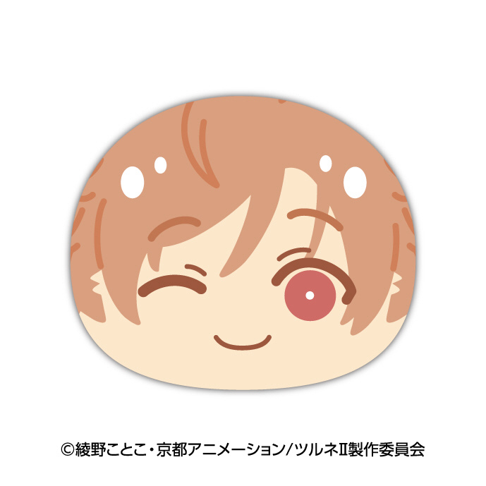 ツルネ -つながりの一射-ビッグおまんじゅうクッション 4.如月七緒｜の