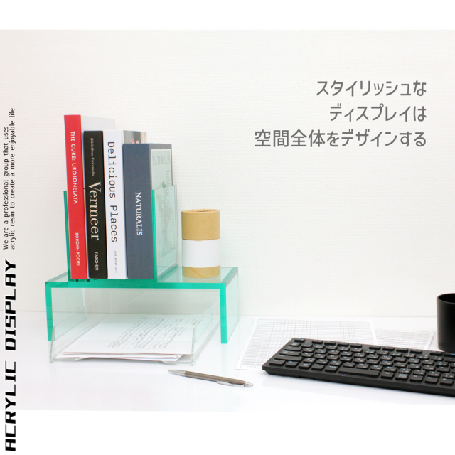 ≪ACRYL WORKs≫size:高さ5cm×幅15cm×奥行20cm☆シンプルな形