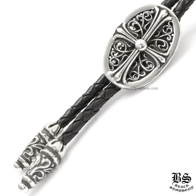 クロムハーツタイニークラシック オーバルクロスループタイ|クロム