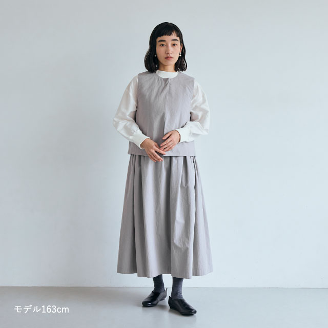 ヘンプ麻と綿 中綿ベスト｜衣料品｜中川政七商店 公式サイト