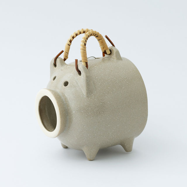 萬古焼の小さな豚かやり｜家を装う｜中川政七商店 公式サイト