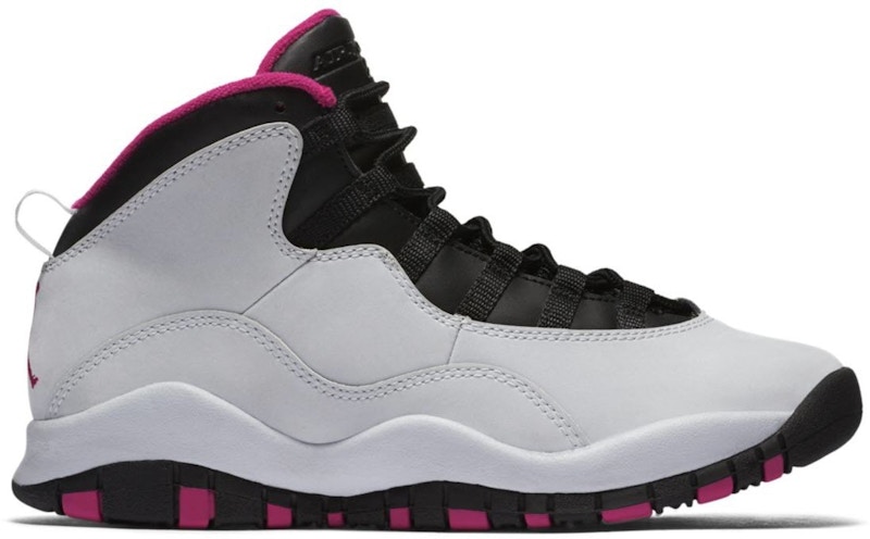 Jordan 10 Retro Vivid Pink (GS) - 487211-008 - US