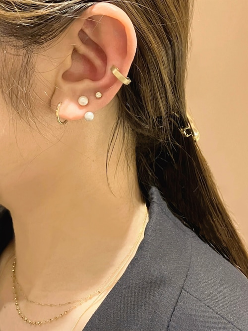 K18YG フープ ピアス（ピアス（両耳用））｜ete（エテ）のファッション