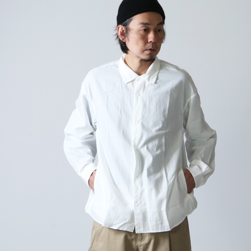 YAECA (ヤエカ) COMFORT SHIRT EXTRA WIDE / コンフォートシャツ