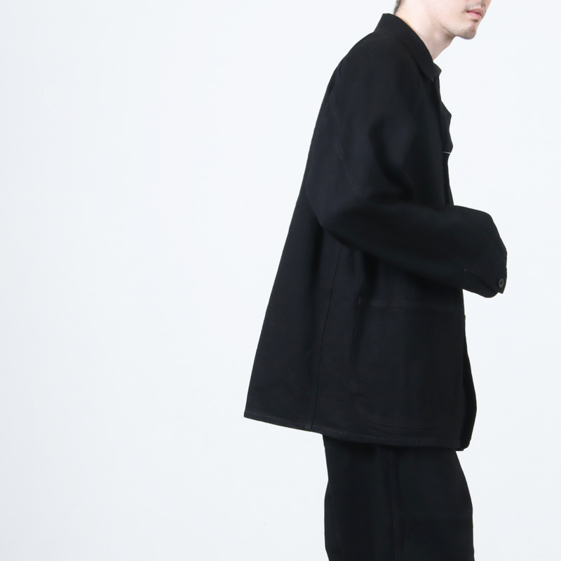 COMOLI (コモリ) ブラックデニム ワークジャケット