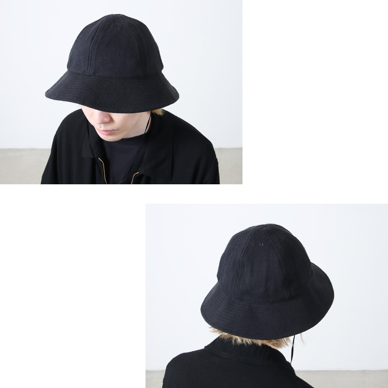 COMOLI (コモリ) シルクネップ ハット