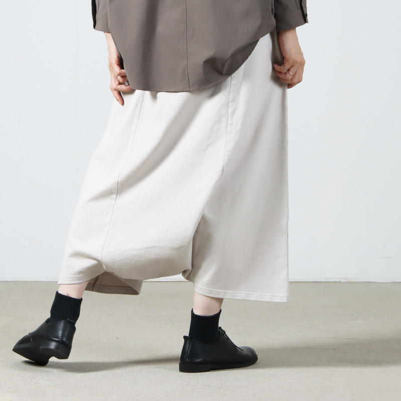 evameva (エヴァムエヴァ) sweat sarrouel pants / スウェットサルエル
