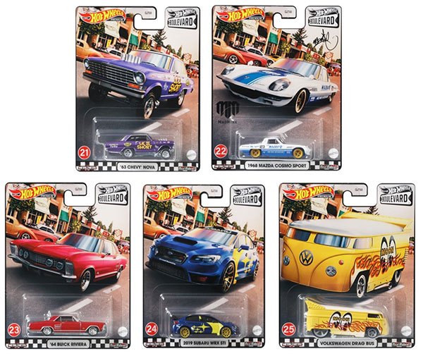 ホットウィール ブールバード アソート 2021 MIX 1 10個入りアソート