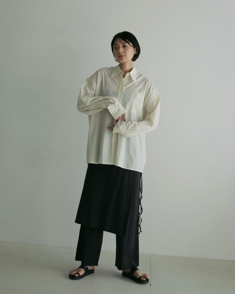 ànuke online store（アンヌーク） / Layered Cut PantsLayered Cut