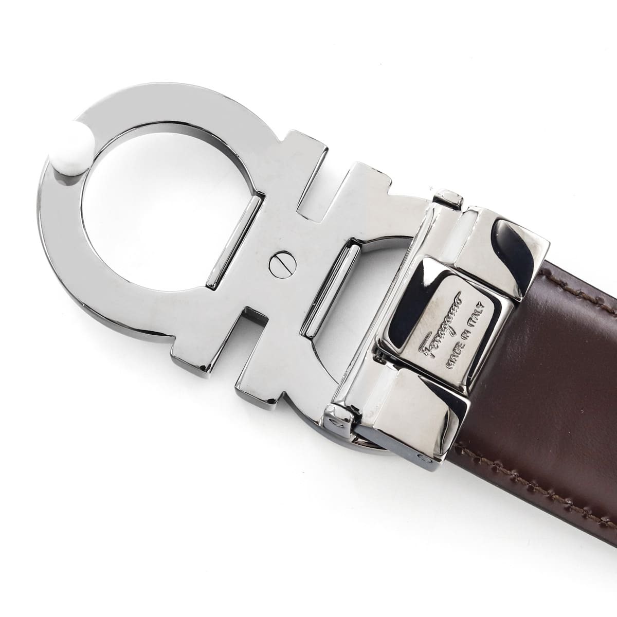 フェラガモ ベルト Ferragamo ベルト メンズ リバーシブル ガンチーニ