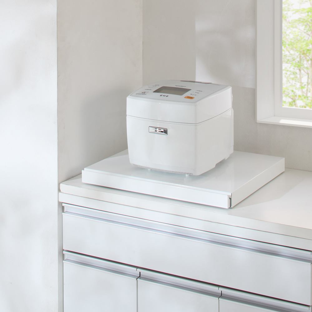 さらにグレードアップした」国産レンジ下スライドサポートテーブル 幅