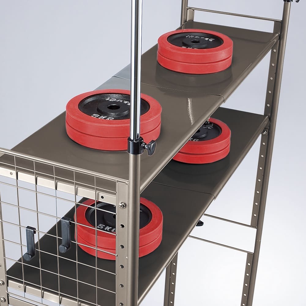 頑丈フレキシブル伸縮ラック 突っ張り式ハイ幅83～125cm 通販 - ディノス