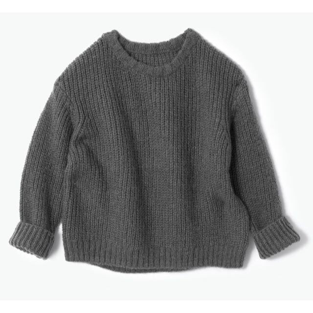 井川遥 x 三越伊勢丹 LOIN ロワン モヘアニット グレー 36 新品の通販