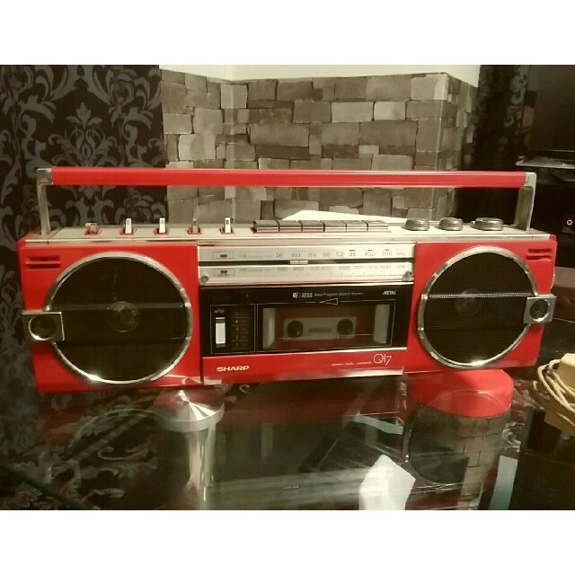 SHARP - レトロ ラジカセ シャープ QT-7Rの通販 by るしふぇる