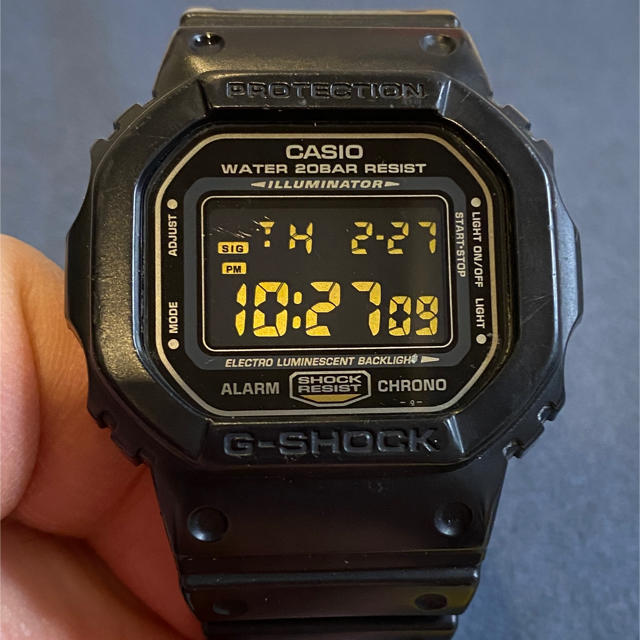 CASIO - G-SHOCK DW-5600P-1JF ジャンク品の通販 by モニョ's shop