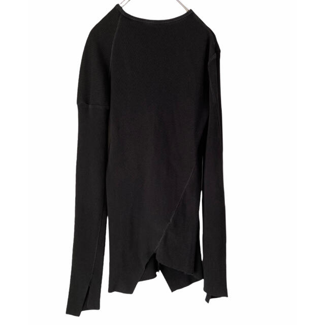 HELMUT LANG - HELMUT LANG ヘルムート・ラング 変形リブカットソー