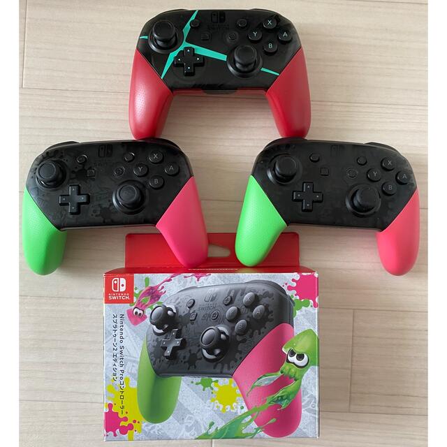 Nintendo Switch - プロコン 3つセット switch ジャンクの通販 by 断捨