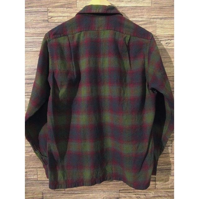 PENDLETON - 60s 70s ペンドルトン オンブレ チェック ボックス ウール