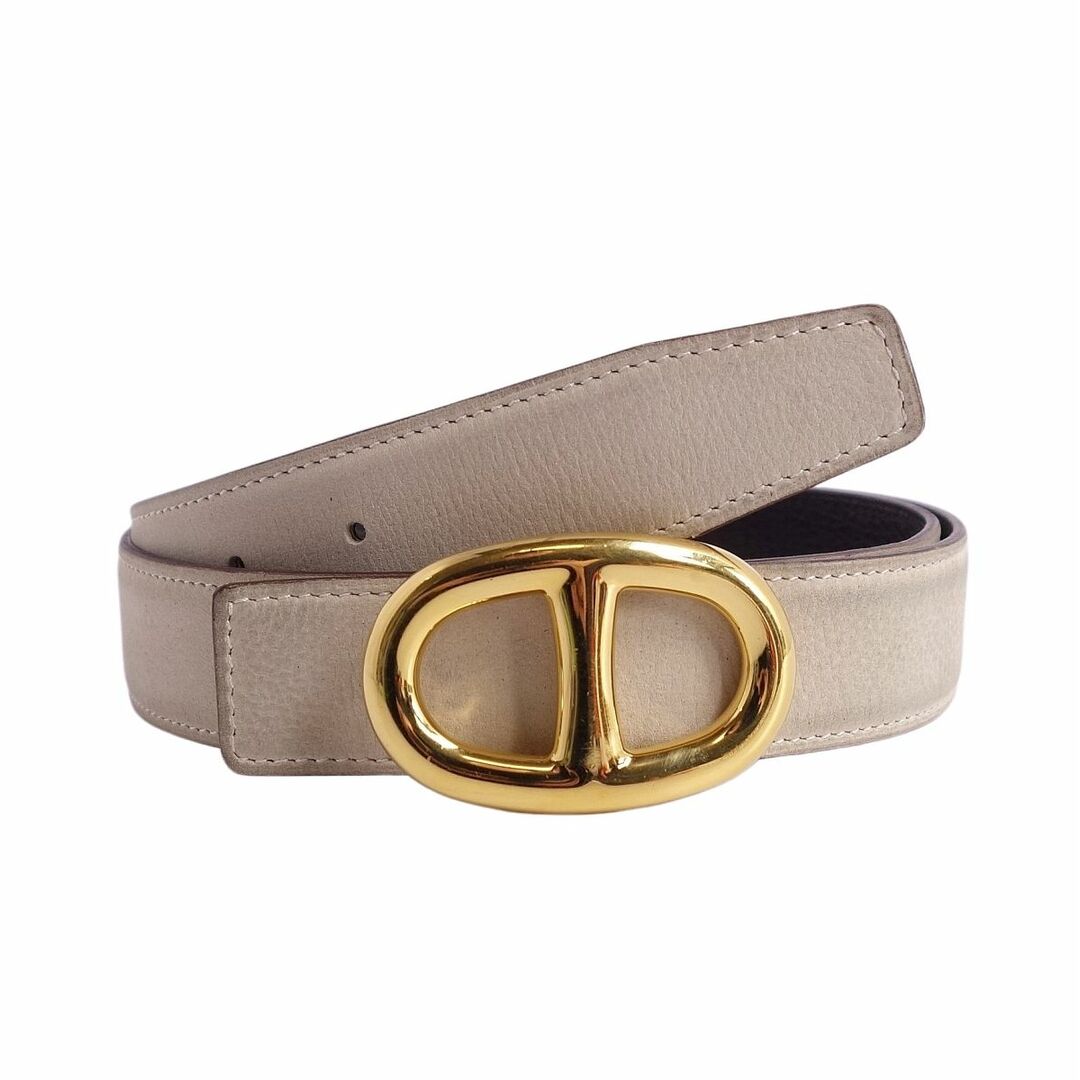 HERMES - エルメス HERMES ベルト リバーシブル シェーヌダンクル金具