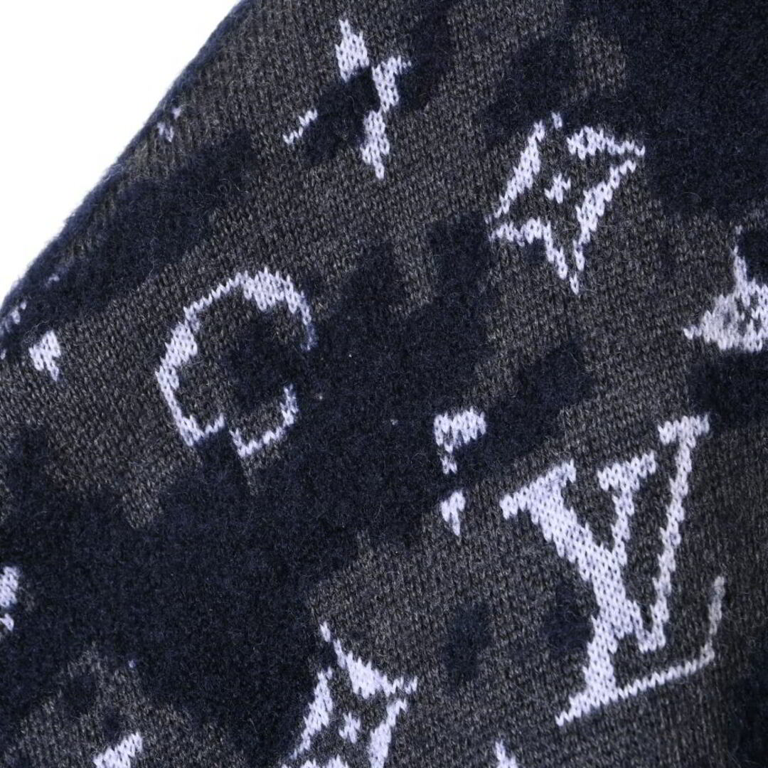 LOUIS VUITTON - LOUIS VUITTON ディストレスト モノグラムロゴ クルー