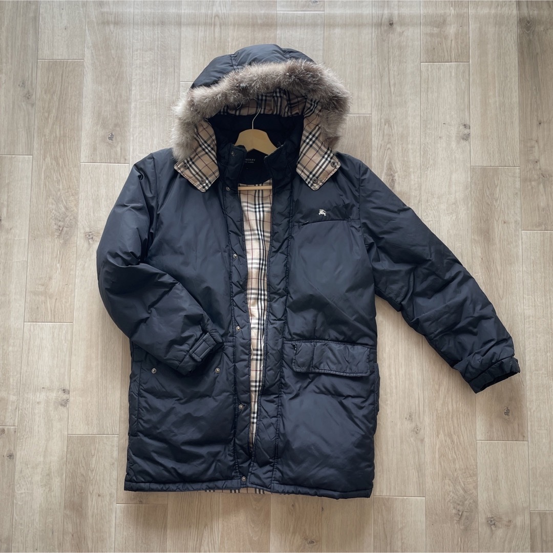 BURBERRY BLACK LABEL - バーバリー ダウンコートジャケット