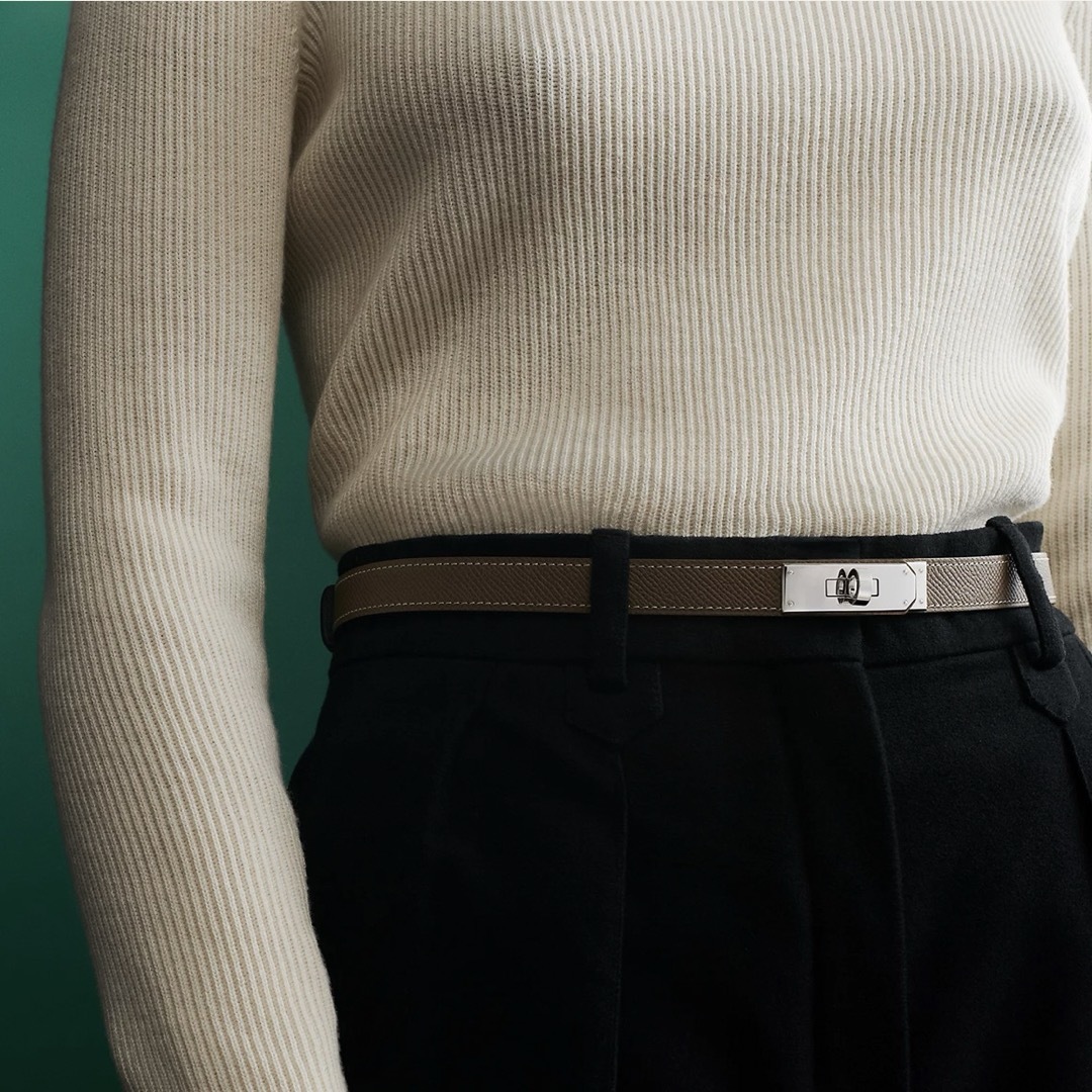 HERMES - 【新品・未使用品】エルメス ケリーベルト 18 エトゥープ