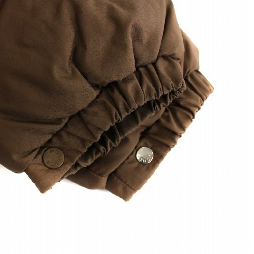 MONCLER - モンクレール 茶タグ ダウンジャケット ファー フード