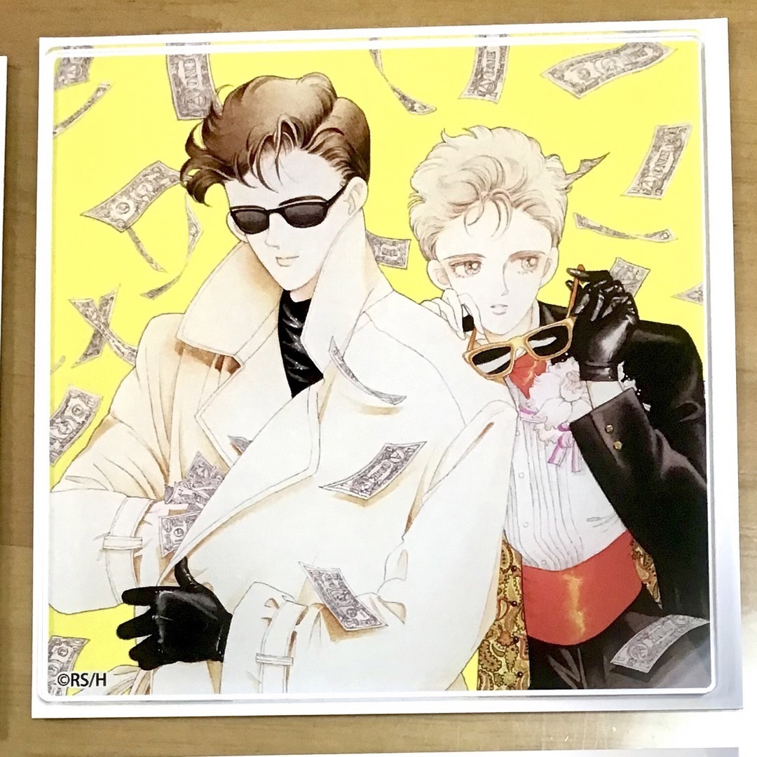 清水玲子 原画展 】アクリル コースター ジャック&エレナ ④黄の通販