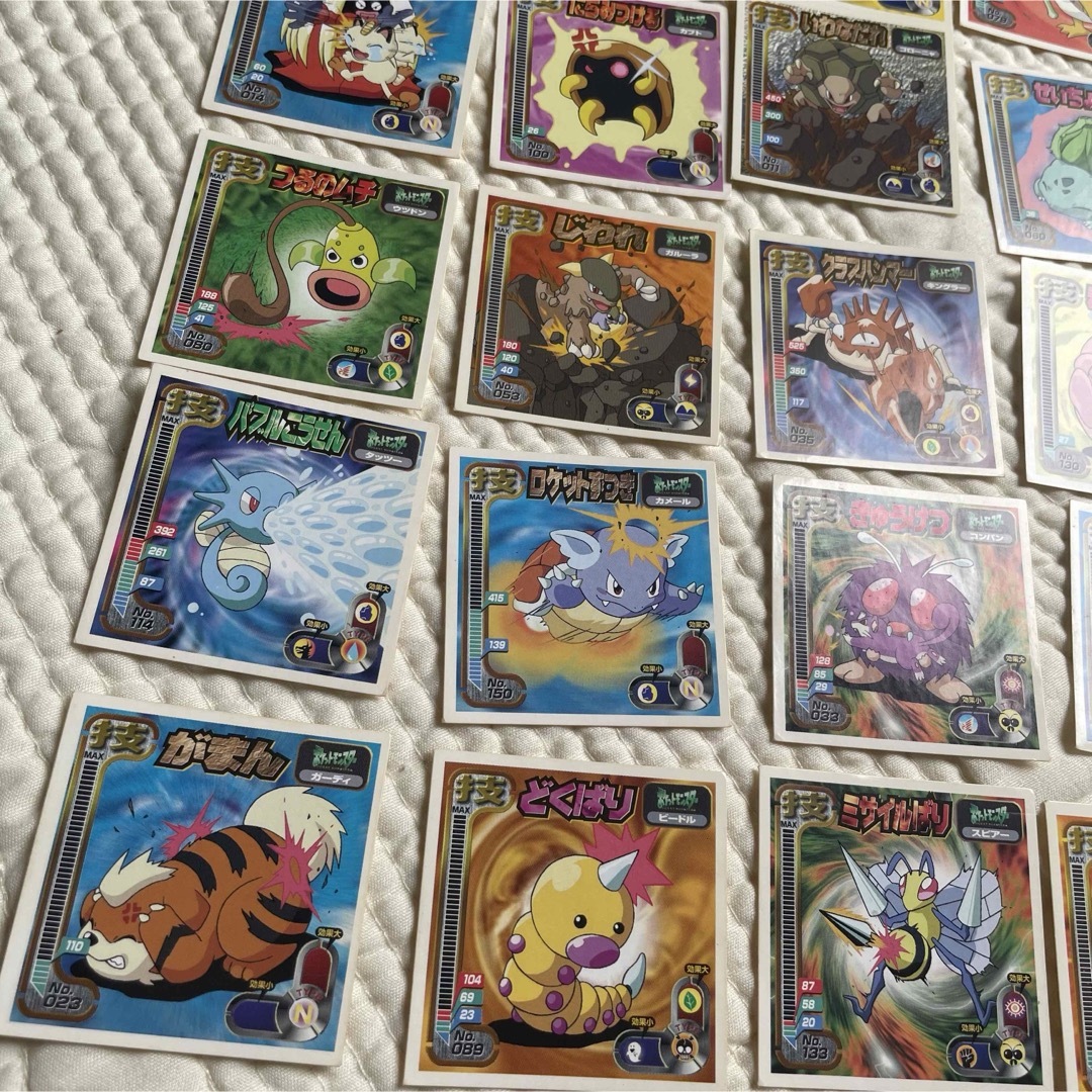 ポケモン - ポケモン シール烈伝 技 シール列伝 ポケットモンスター