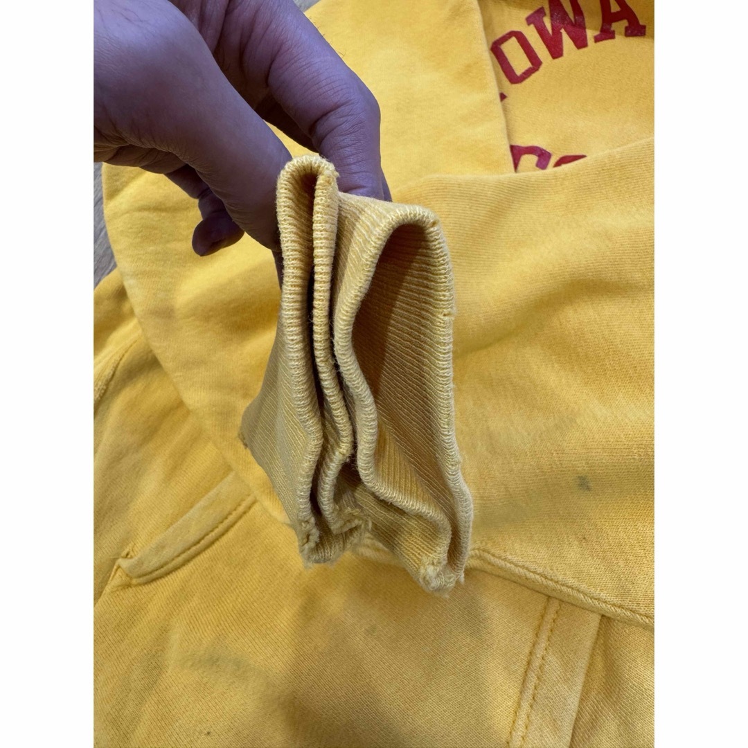 Champion - チャンピオン リバースウィーブ 70s パーカー イエロー