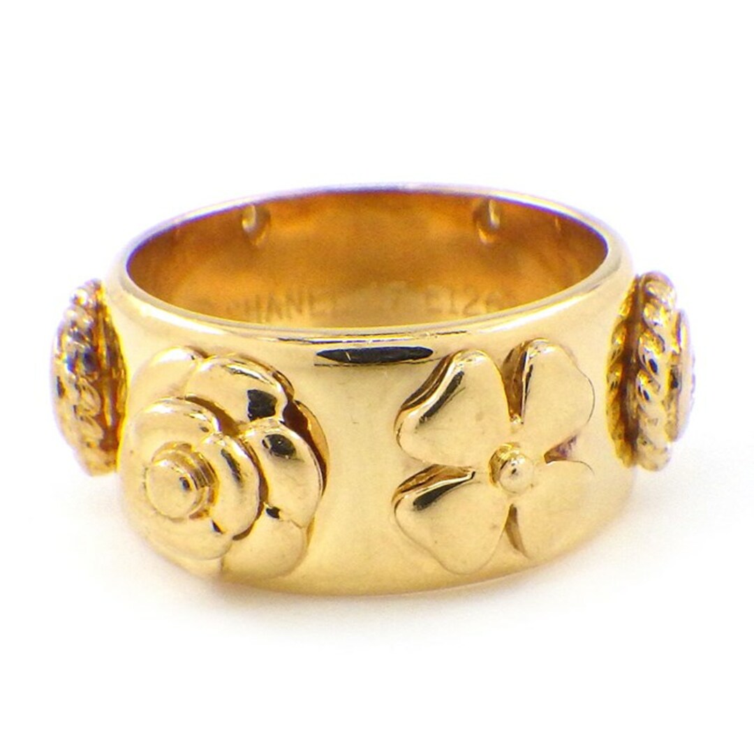 CHANEL - シャネル CHANEL リング スリーシンボル 6モチーフ カメリア