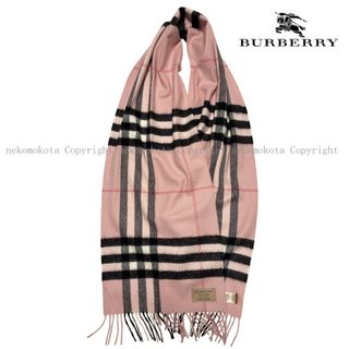 BURBERRY（マフラー/ショール ・ ピンク/桃色系）のフリマアイテム一覧