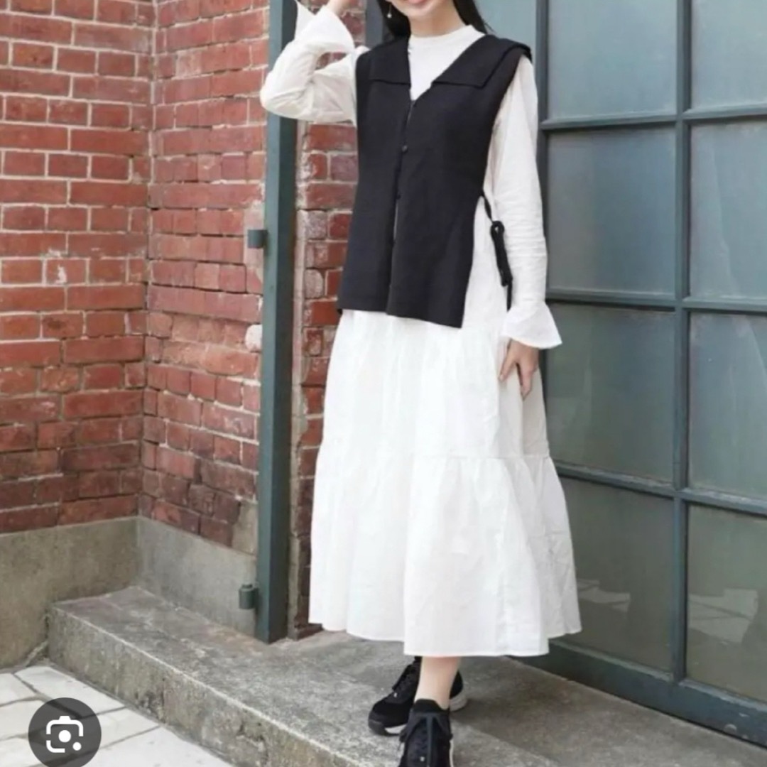 Ameri VINTAGE - 岩間恵さん着用、タグ付き未使用アメリニットベスト