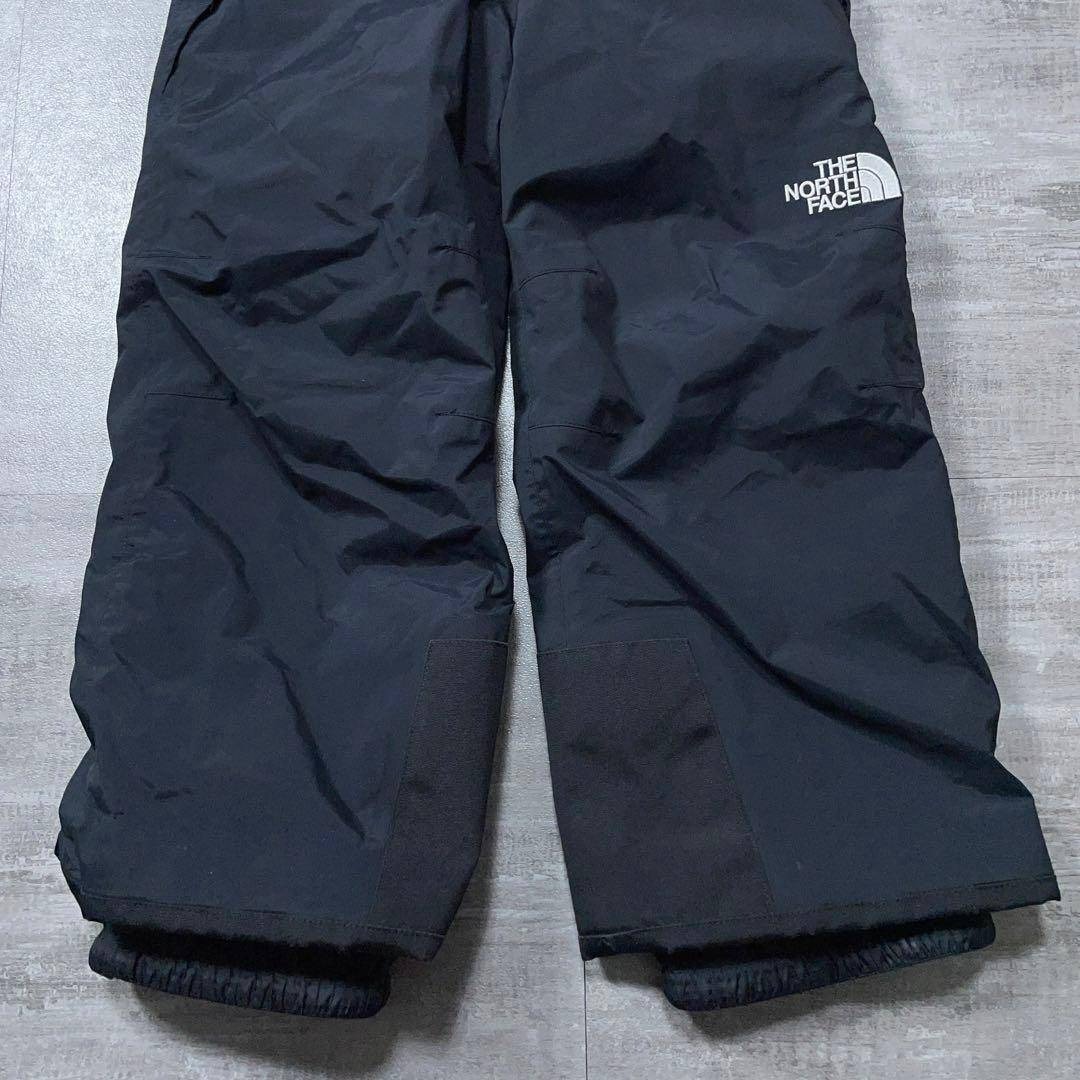 THE NORTH FACE - ノースフェイス スキーウェア 110 黒 ビブパンツ